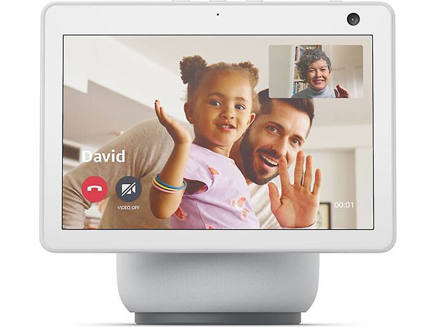 Amazon Echo Show 10 (White) HD smart display with Wi-Fi