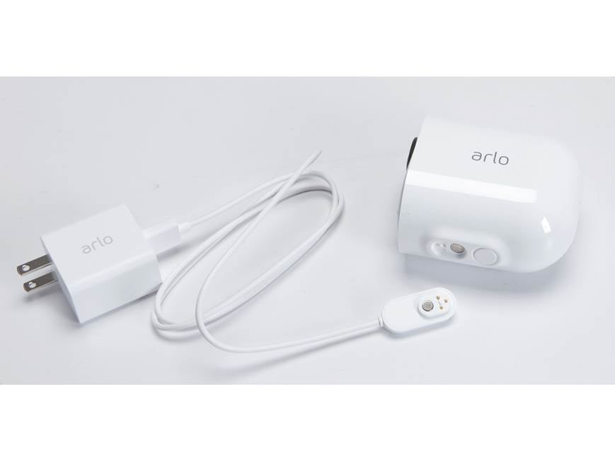 Arlo Ultra 2 Two-Camera System (White) SmartHub and two wire-free