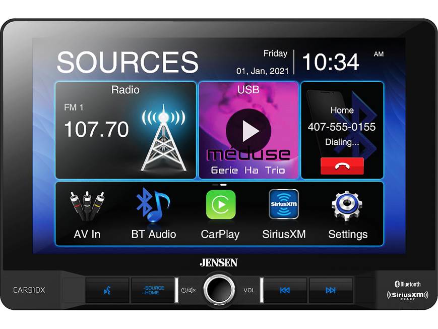 ユージン Jensen CAR910X Digital multimedia receiver (does not play discs