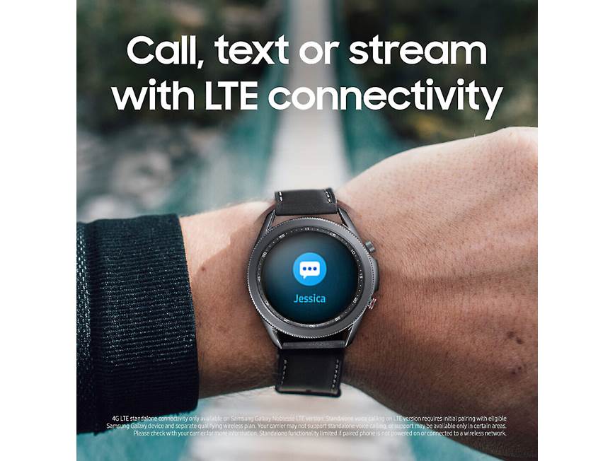 Samsung Galaxy Watch3 (41 mm, Silver) Smart lifestyle watch (41 mm