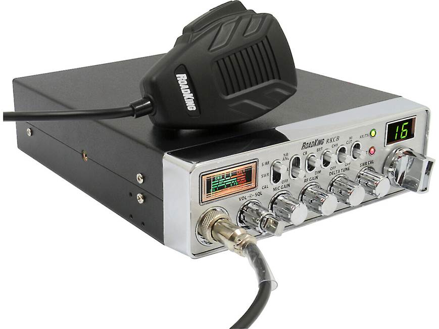 RoadKing RKCBCLASSIC 40-channel CB radio at Crutchfield
