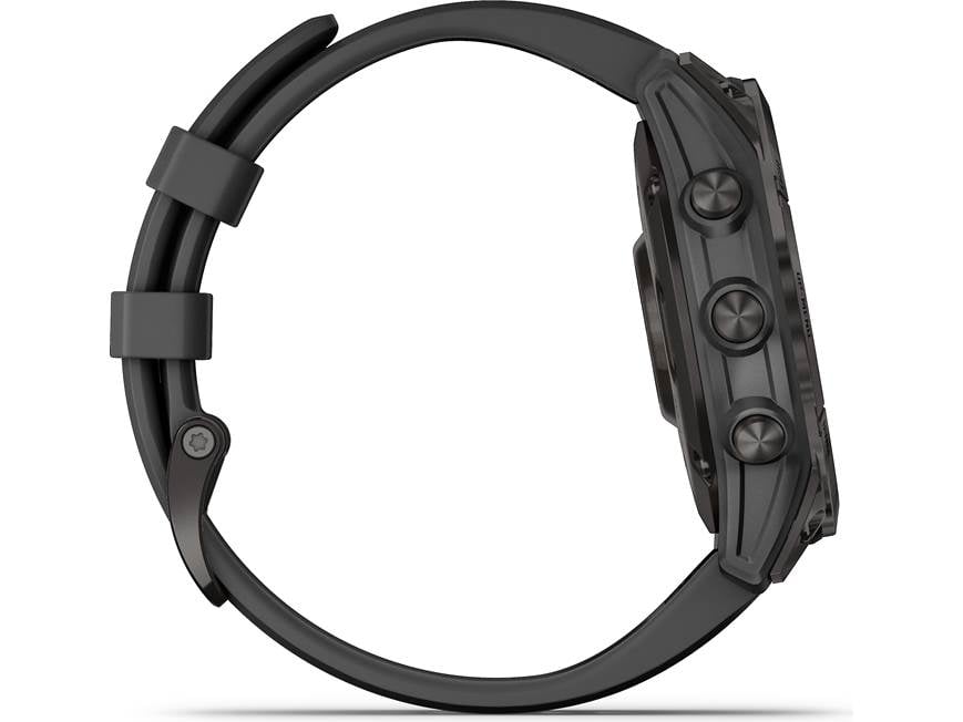 Garmin fenix 7 Sapphire Solar (Black DLC Titanium with Black Band