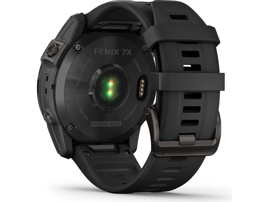 Garmin fenix 7X Sapphire Solar (Carbon Gray DLC Titanium w/ Black