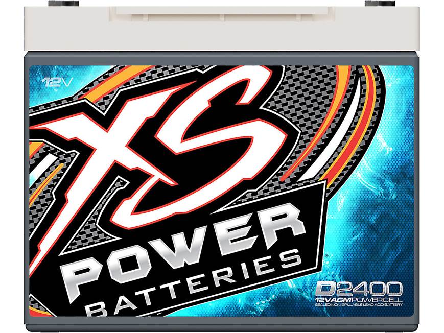 XS Power D2400 Deep cycle 12-volt battery at Crutchfield