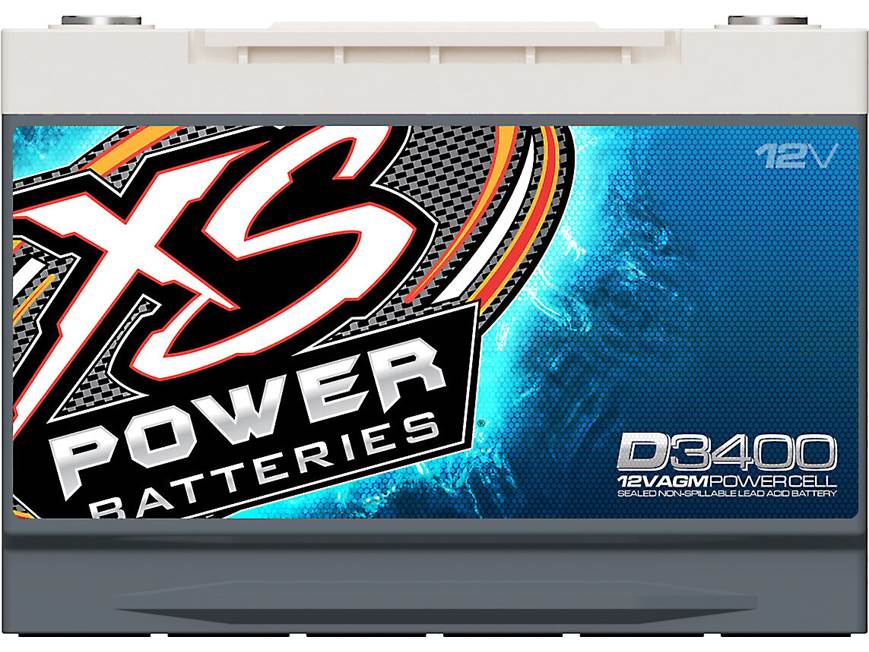 XS Power D3400 Deep cycle 12-volt battery at Crutchfield