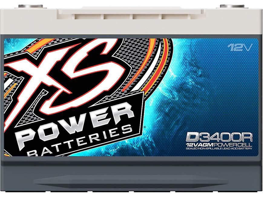 XS Power D3400R Deep cycle 12-volt battery (reversed polarity) at