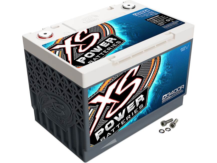 XS Power D3400R Deep cycle 12-volt battery (reversed polarity) at