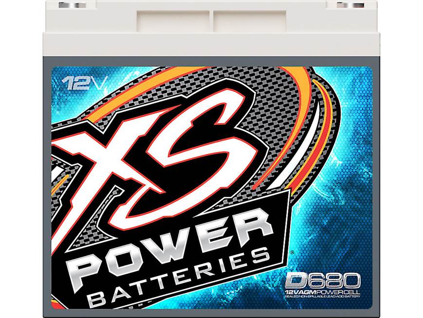 XS Power D680 Deep cycle 12-volt battery at Crutchfield