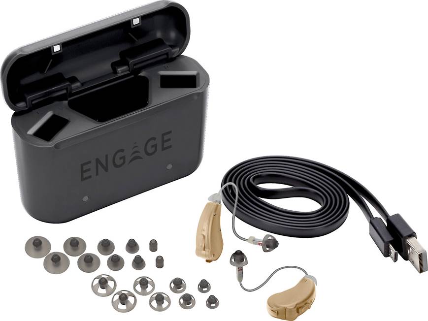 EarToYou Rechargeable Hearing Amplifier - HD Noise Reduction, Anti