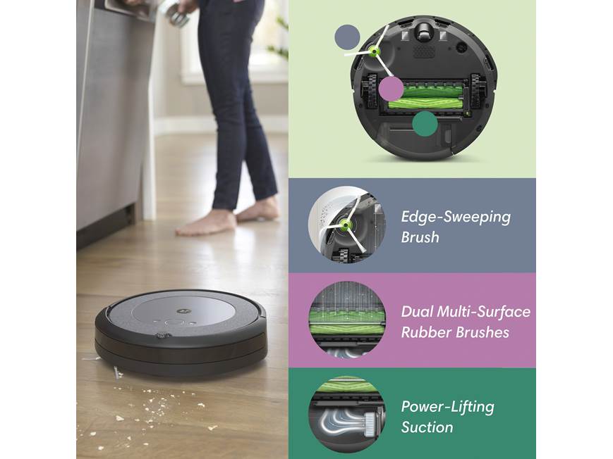 iRobot Roomba i3 EVO Smart robot vacuum with Wi-Fi at Crutchfield