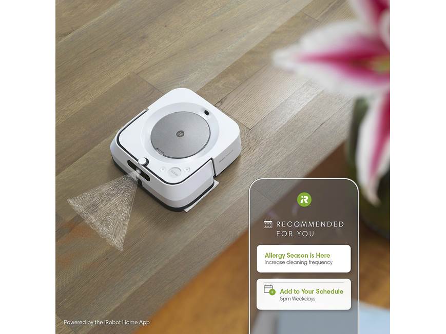 iRobot Braava Jet M6 Smart robot mop with Wi-Fi at Crutchfield