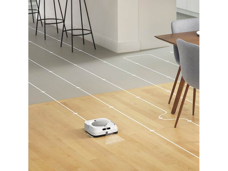 iRobot Braava Jet M6 Smart robot mop with Wi-Fi at Crutchfield