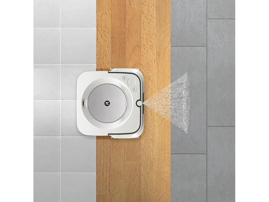 iRobot Braava Jet M6 Smart robot mop with Wi-Fi at Crutchfield