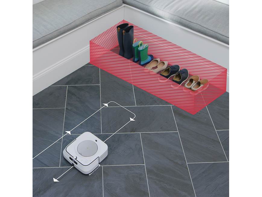 iRobot Braava Jet M6 Smart robot mop with Wi-Fi at Crutchfield