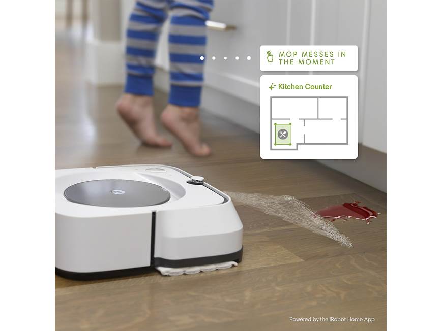 iRobot Braava Jet M6 Smart robot mop with Wi-Fi at Crutchfield