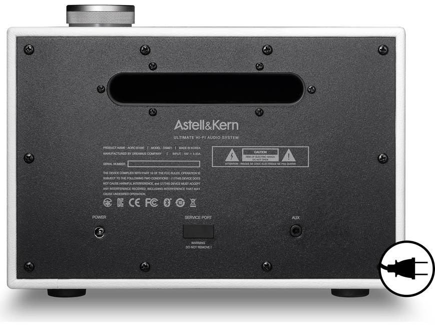 Astell&Kern ACRO BE100 (White) Powered speaker with Bluetooth