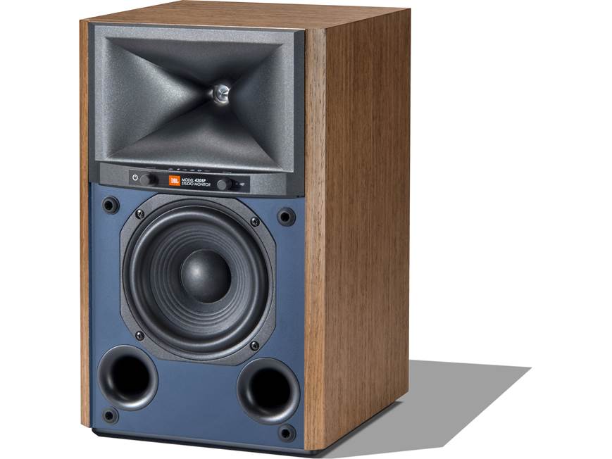 JBL 4305P Studio Monitors (Walnut) Wireless powered speakers with