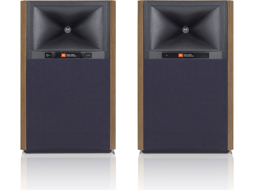 JBL 4305P Studio Monitors (Walnut) Wireless powered speakers with