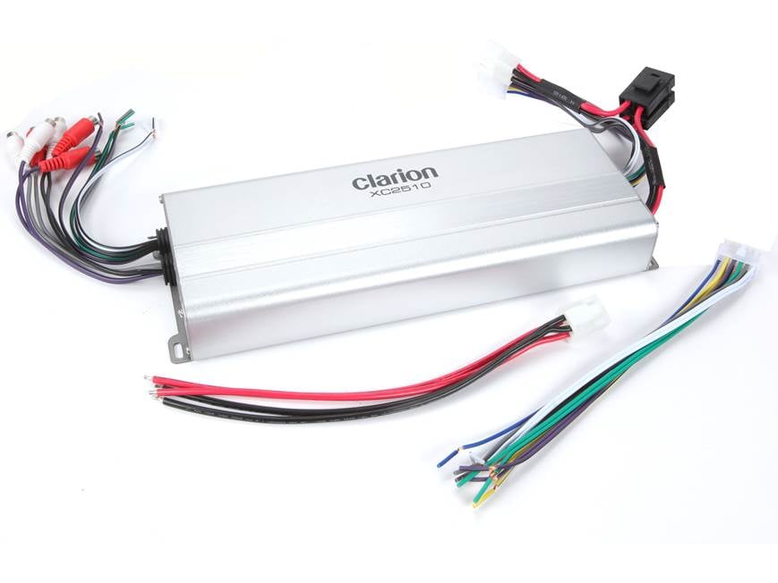 Clarion XC2510 Compact 5-channel amplifier — 50 watts RMS x 4 at 4