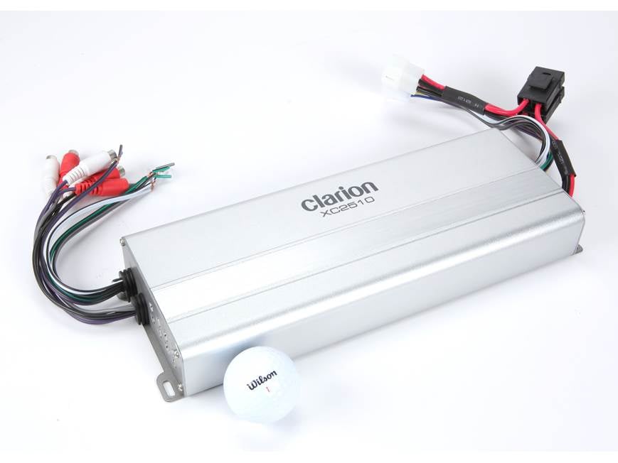 Clarion XC2510 Compact 5-channel amplifier — 50 watts RMS x 4 at 4