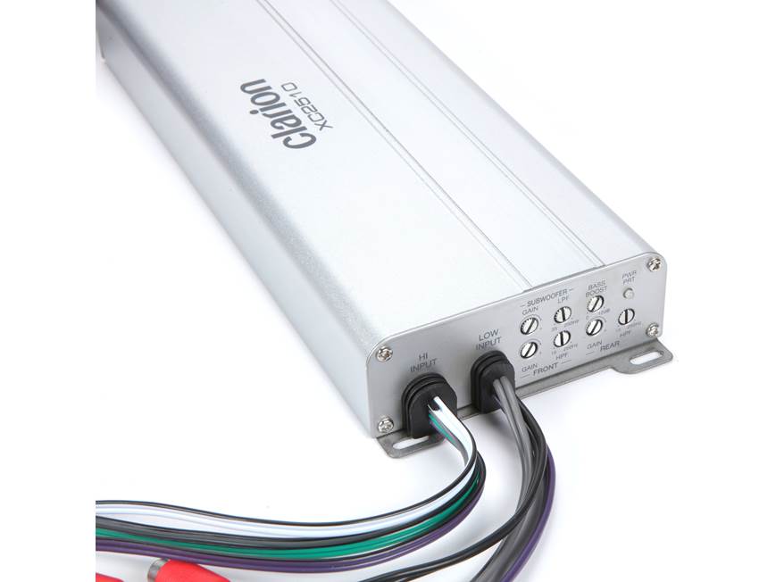 Clarion XC2510 Compact 5-channel amplifier — 50 watts RMS x 4 at 4