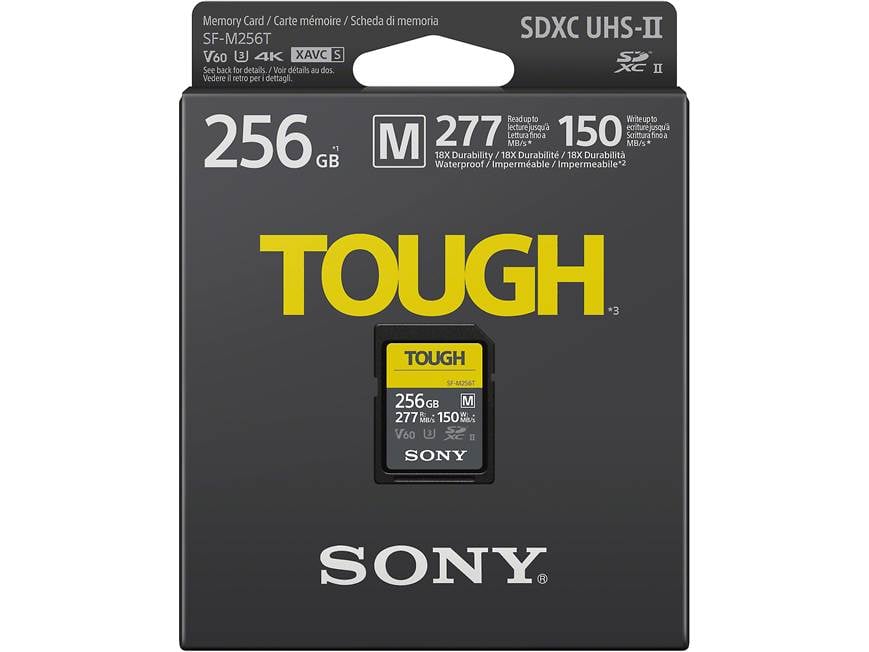 Sony SF-M Series Tough SF-M256T Flash Memory Card