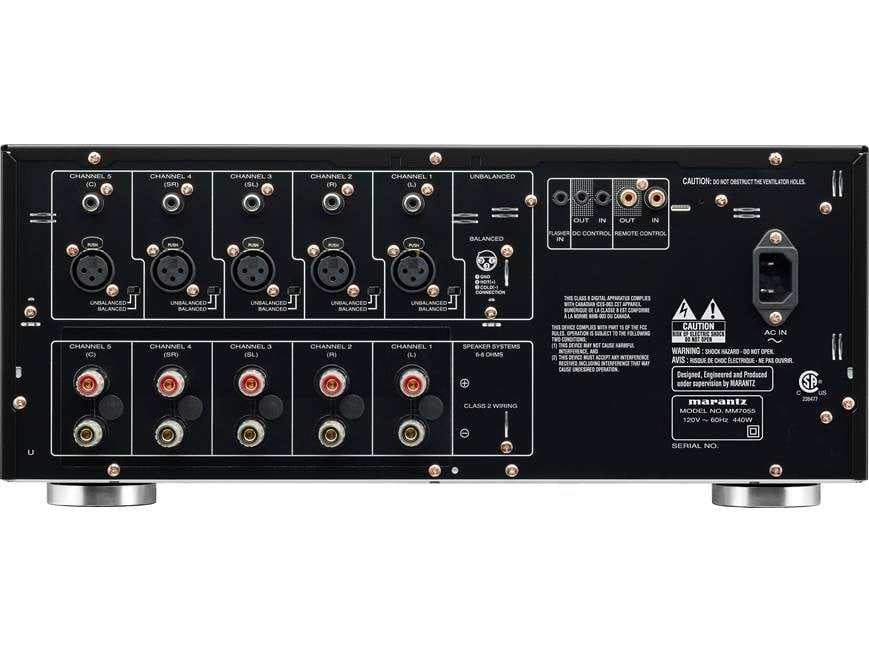 【中古】「非常に良い」Marantz MM7055 5 Channel Power Amplifier (Black) [並行輸入品] 葉】【中古】Marantz MM7055 5 Channel Power Amplifier Black 並行輸入品