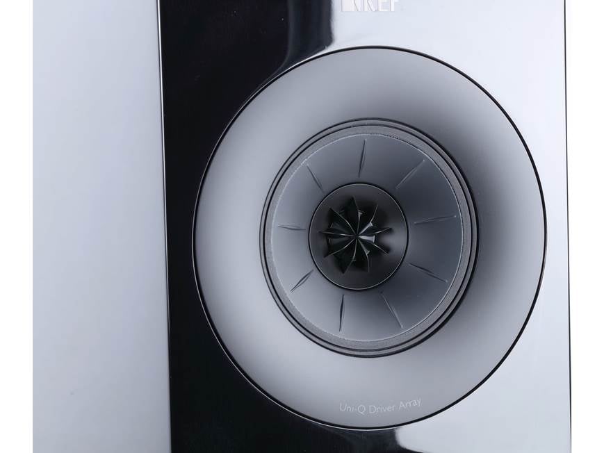 KEF R3 (Gloss Black) Bookshelf speakers (Gloss Black) at Crutchfield