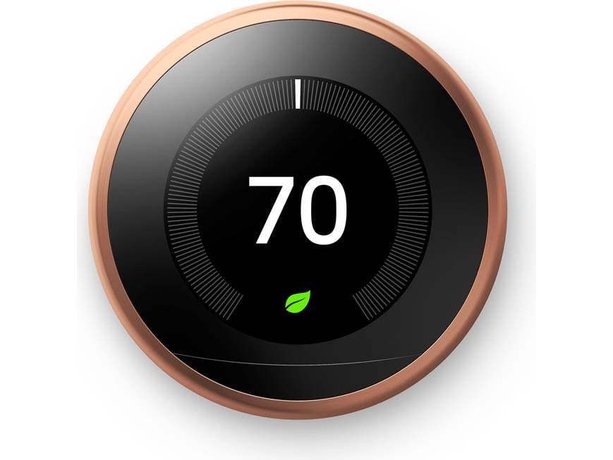 Google Nest Learning Thermostat, 3rd Generation (Copper) Smart
