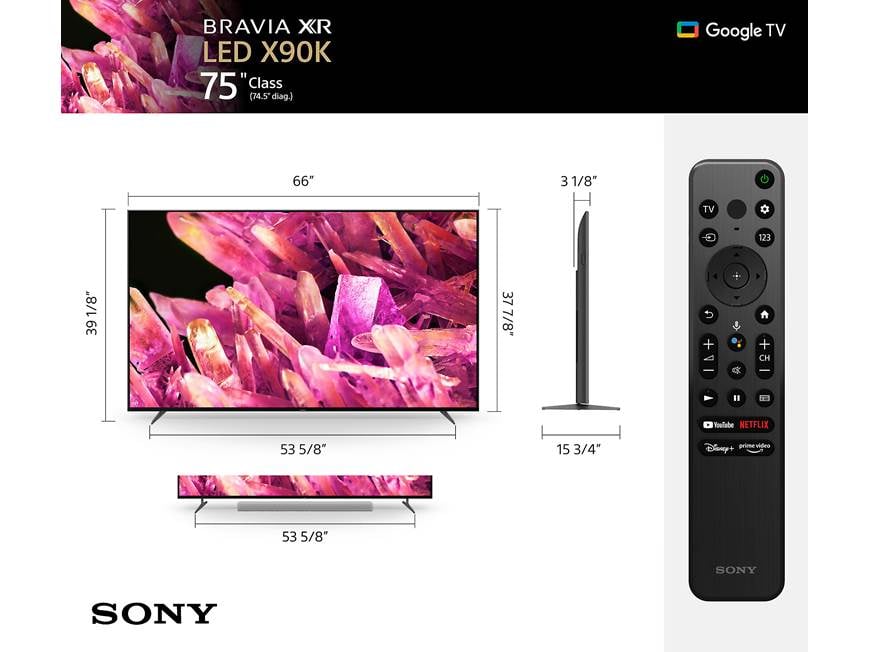 Sony BRAVIA XR-75X90K 75