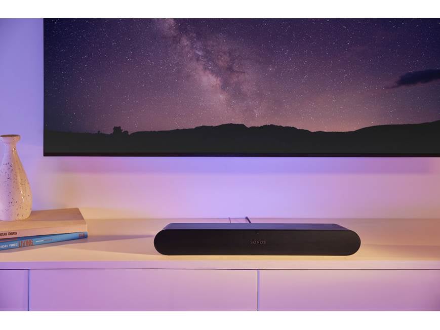 Sonos Ray (Black) Powered 2-channel sound bar/wireless music