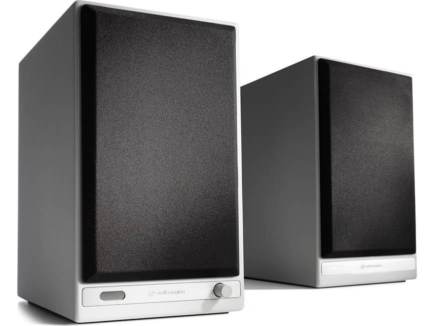 Audioengine HD6 (White) Powered stereo speakers with Bluetooth