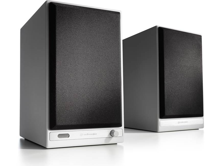 Audioengine HD6 (White) Powered stereo speakers with Bluetooth