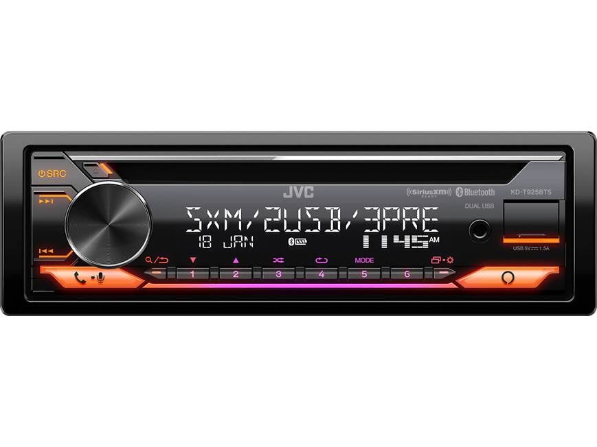 JVC KD-T925BTS CD receiver at Crutchfield