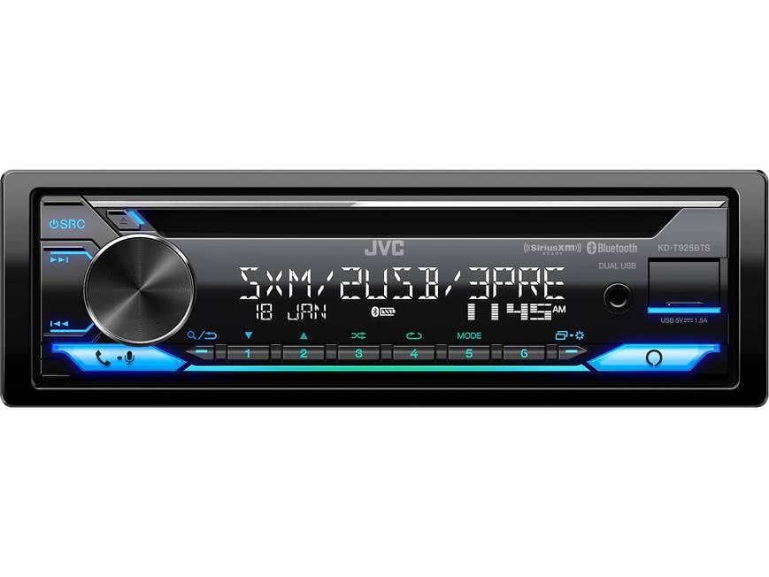 JVC KD-T925BTS CD receiver at Crutchfield