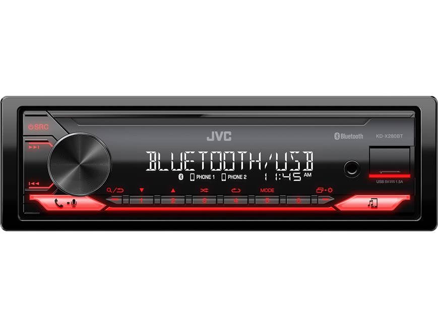 JVC KD-X280BT Digital media receiver at Crutchfield