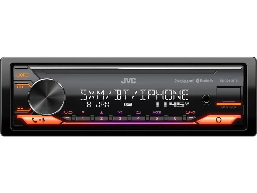 JVC KD-X380BTS Digital media receiver at Crutchfield