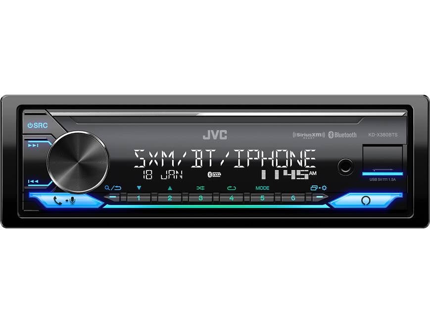 JVC KD-X380BTS Digital media receiver at Crutchfield