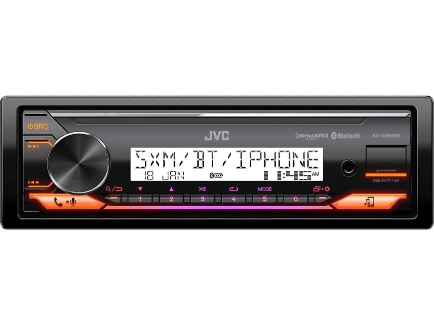 JVC KD-X38MBS Digital media receiver for Jeep, powersports or