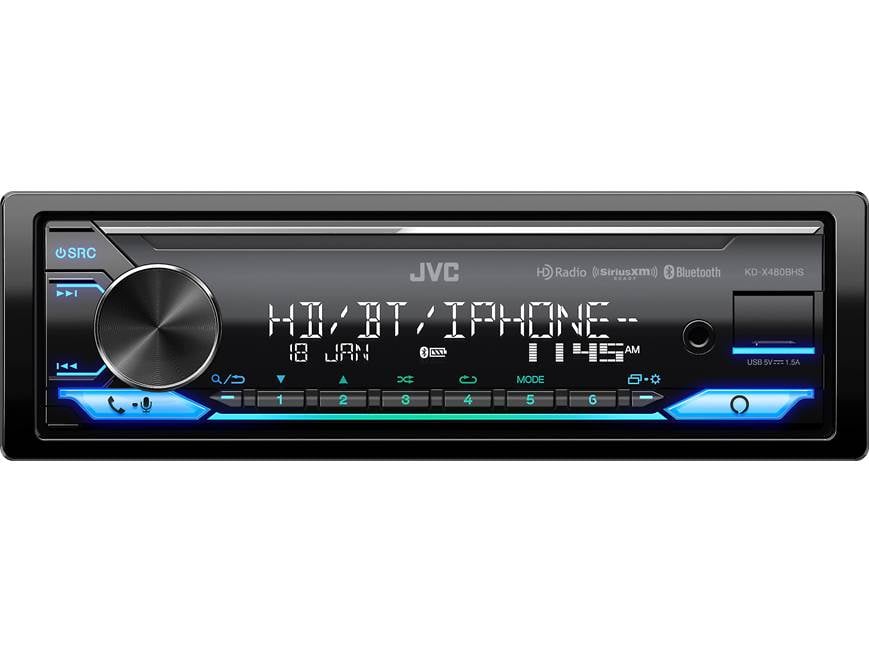 JVC KD-X480BHS Digital media receiver at Crutchfield