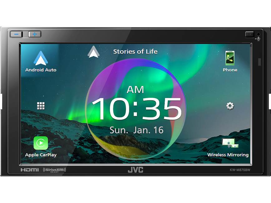 JVC KW-M875BW Digital multimedia receiver at Crutchfield