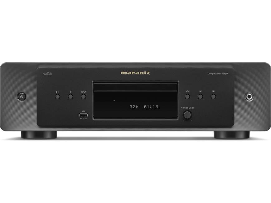 Marantz CD60 (Black) Single-disc CD player with USB port for thumb