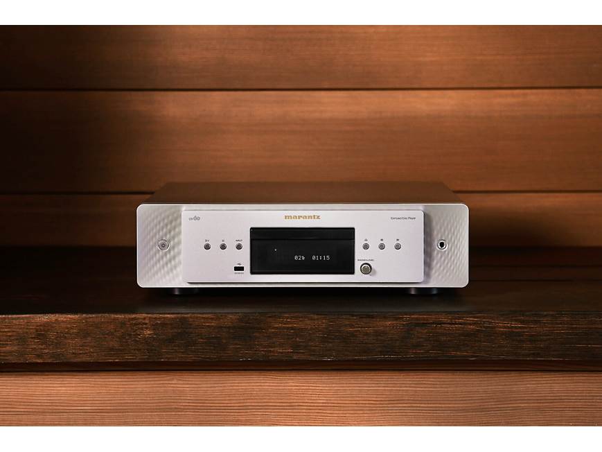 Marantz CD60 (Silver Gold) Single-disc CD player with USB port for