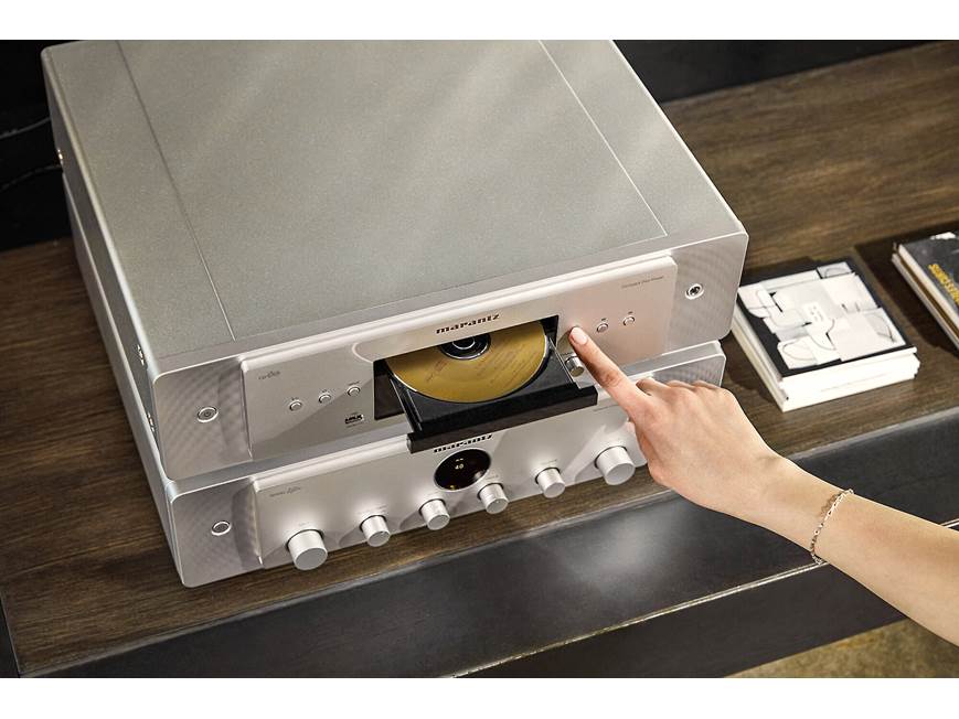 Marantz CD60 (Silver Gold) Single-disc CD player with USB port for