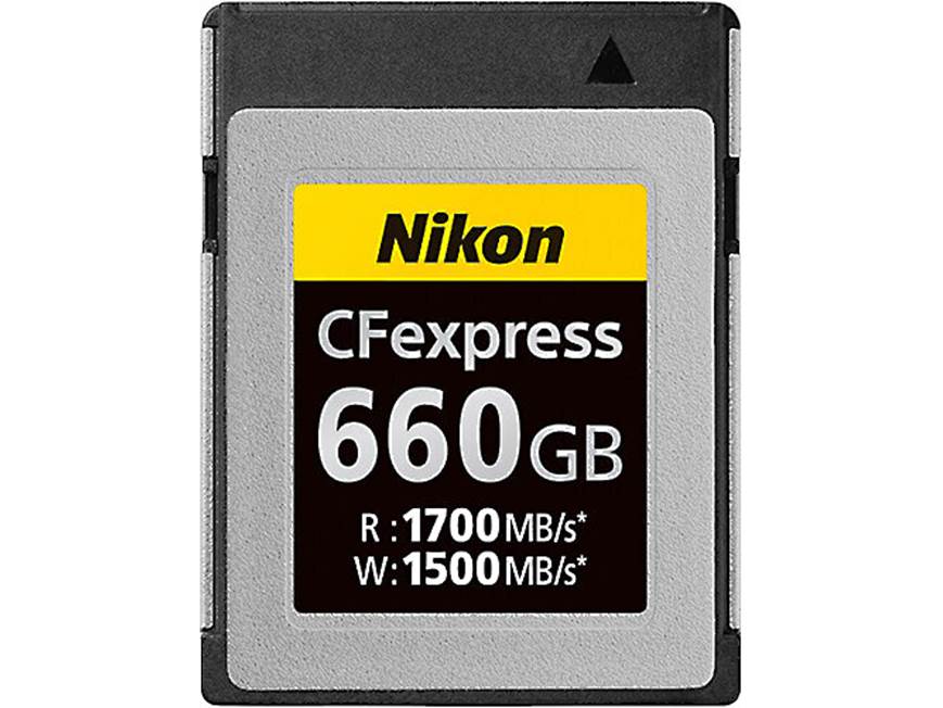 Nikon MC-CF660G High-speed CFexpress Type-B memory card (660GB) at