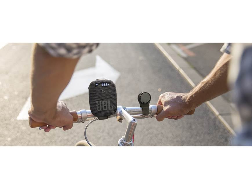 JBL Wind 3 Portable Bluetooth® speaker and FM tuner for bike