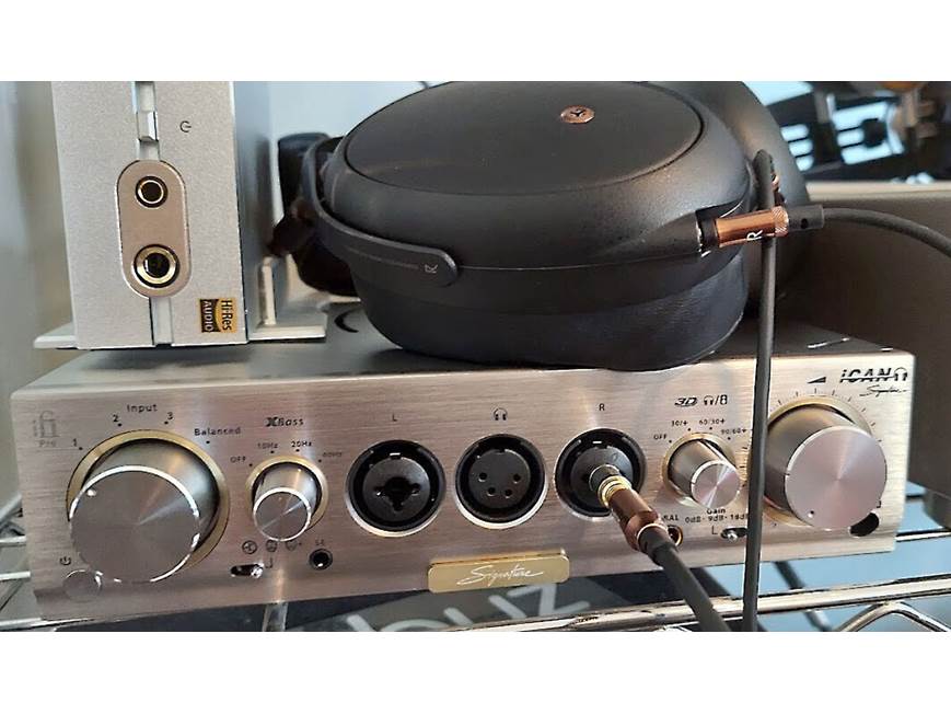 iFi Pro iCAN Signature Headphone amp/preamp at Crutchfield