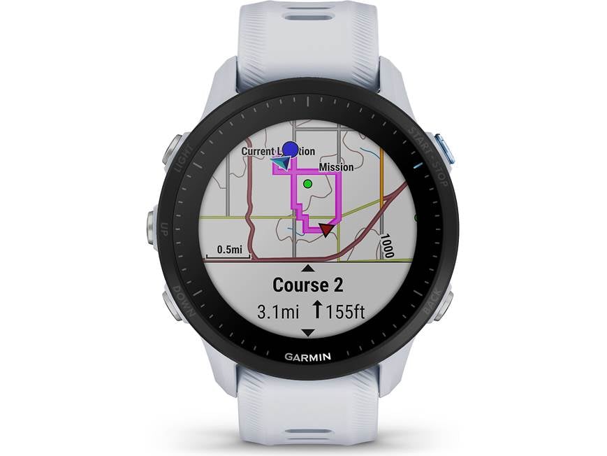 Garmin Forerunner 955 (Whitestone) GPS running watch (Whitestone