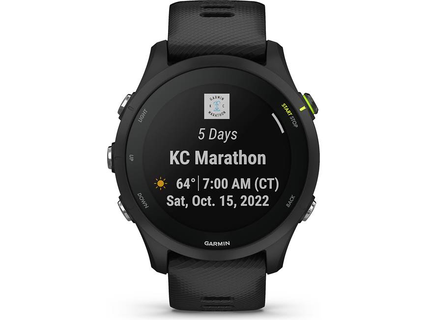 Garmin Forerunner 255 Music (Black) GPS running watch with music