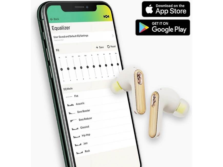 House of Marley Redemption ANC 2 (Cream) True wireless Bluetooth